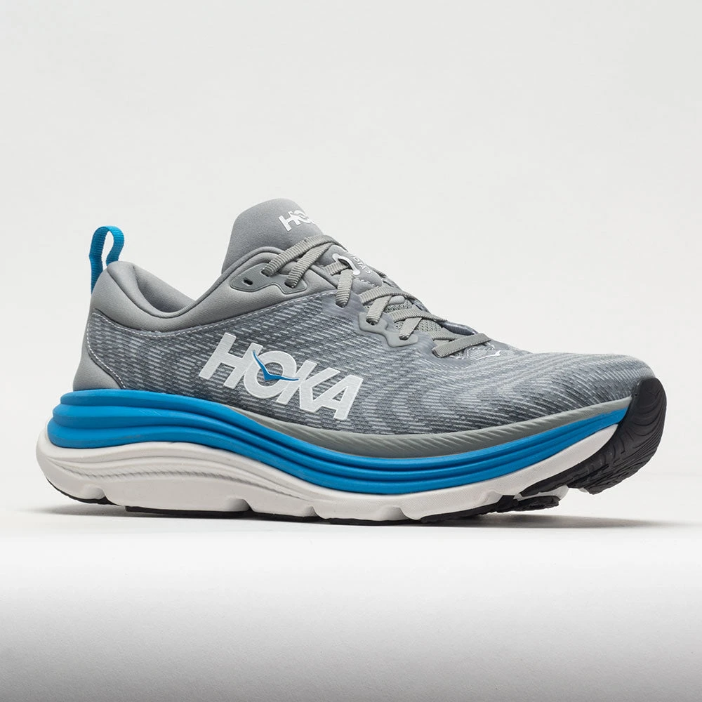 HOKA Gaviota 5 Men's Limestone/Diva Blue 5 HOKA Gaviota 5 Men's Limestone/Diva Blue - Image 5