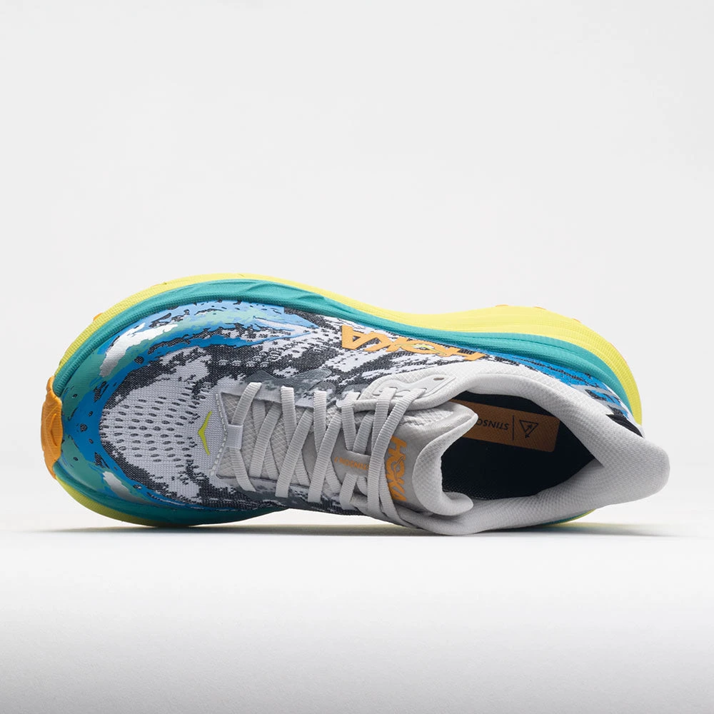 HOKA Stinson 7 Women's White/Evening Primrose 3 HOKA Stinson 7 Women's White/Evening Primrose - Image 3