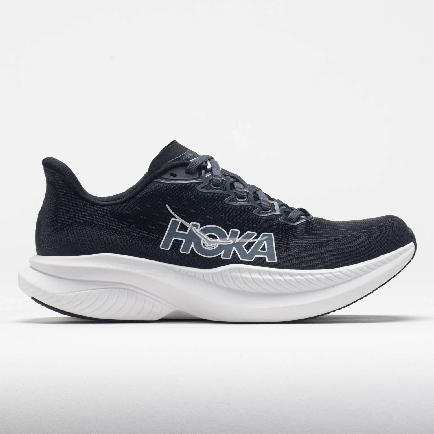 HOKA Mach 6 Men's Black/White 1 HOKA Mach 6 Men's Black/White