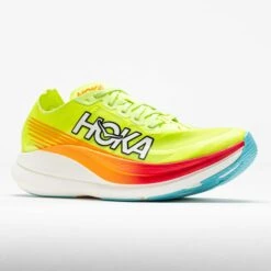 HOKA Rocket X 2 Unisex Lettuce/Solar Flare 10 HOKA Rocket X 2 Unisex Lettuce/Solar Flare -Holabird Sports 041437 5