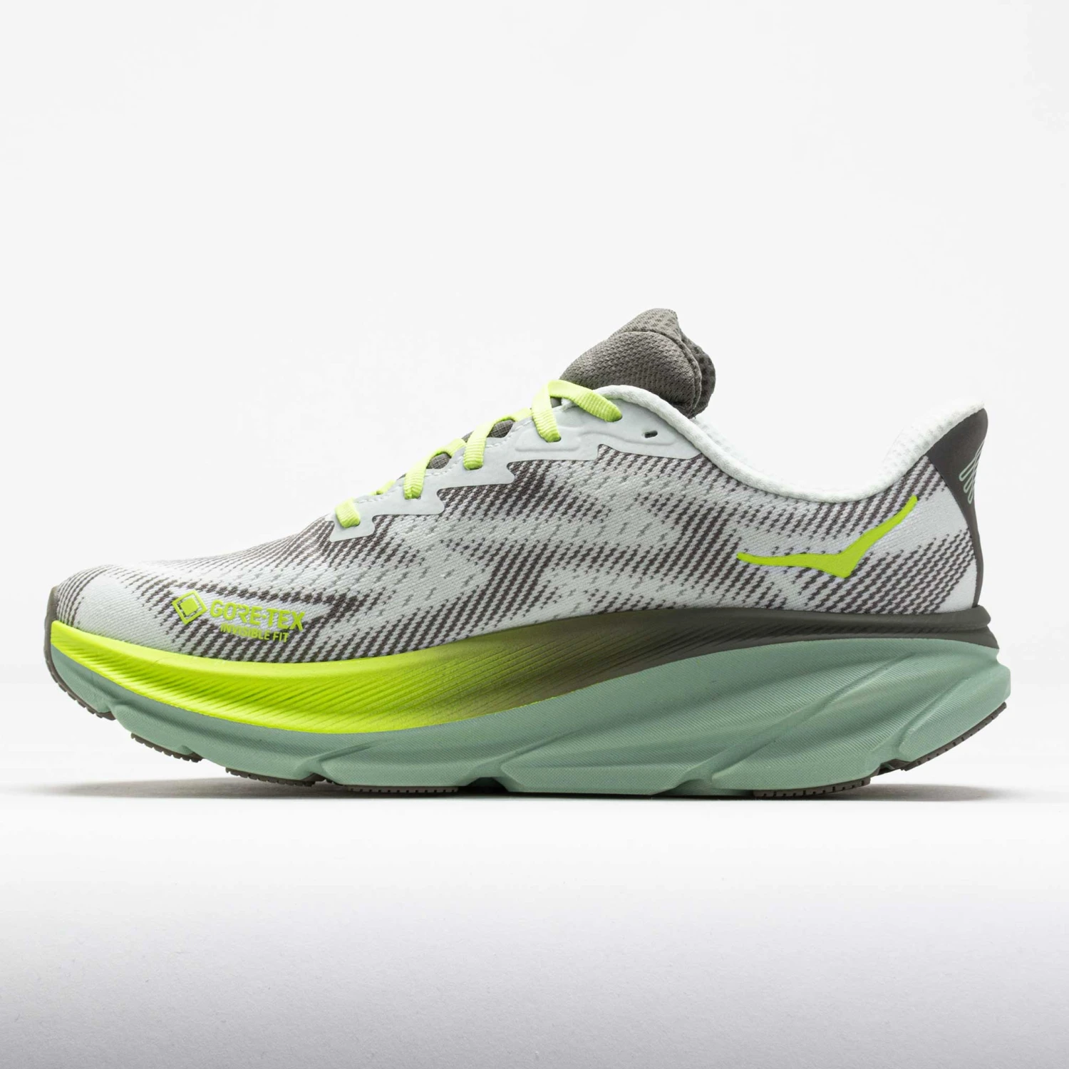 HOKA Clifton 9 GTX Men's Slate/Aloe Vera 2 HOKA Clifton 9 GTX Men's Slate/Aloe Vera - Image 2