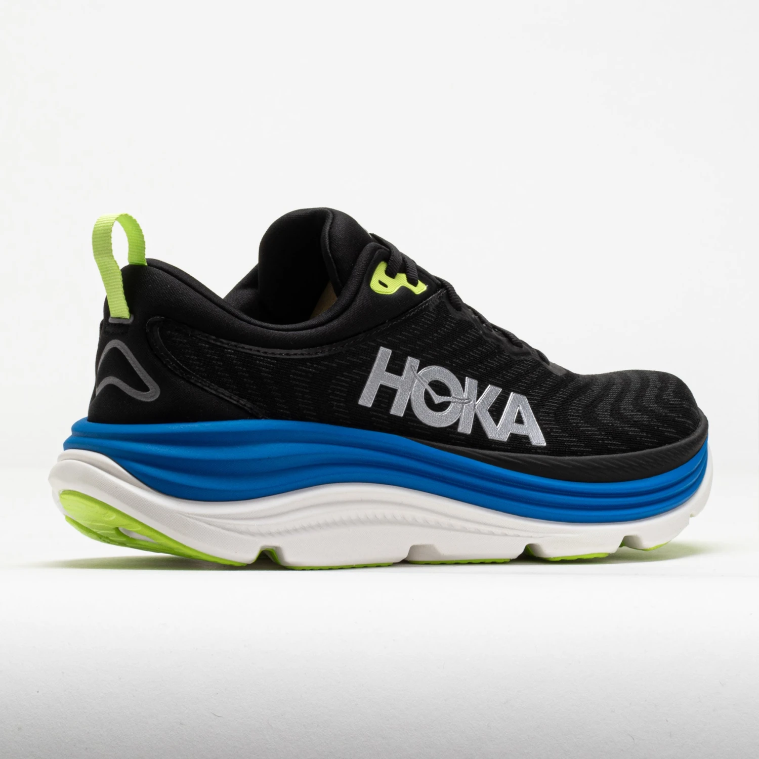 HOKA Gaviota 5 Men's Black/Electric Cobalt 6 HOKA Gaviota 5 Men's Black/Electric Cobalt - Image 6