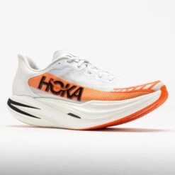 HOKA Cielo X1 2.0 Unisex Frost/Lava -Holabird Sports 042154 5