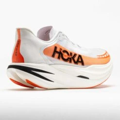 HOKA Cielo X1 2.0 Unisex Frost/Lava -Holabird Sports 042154 6