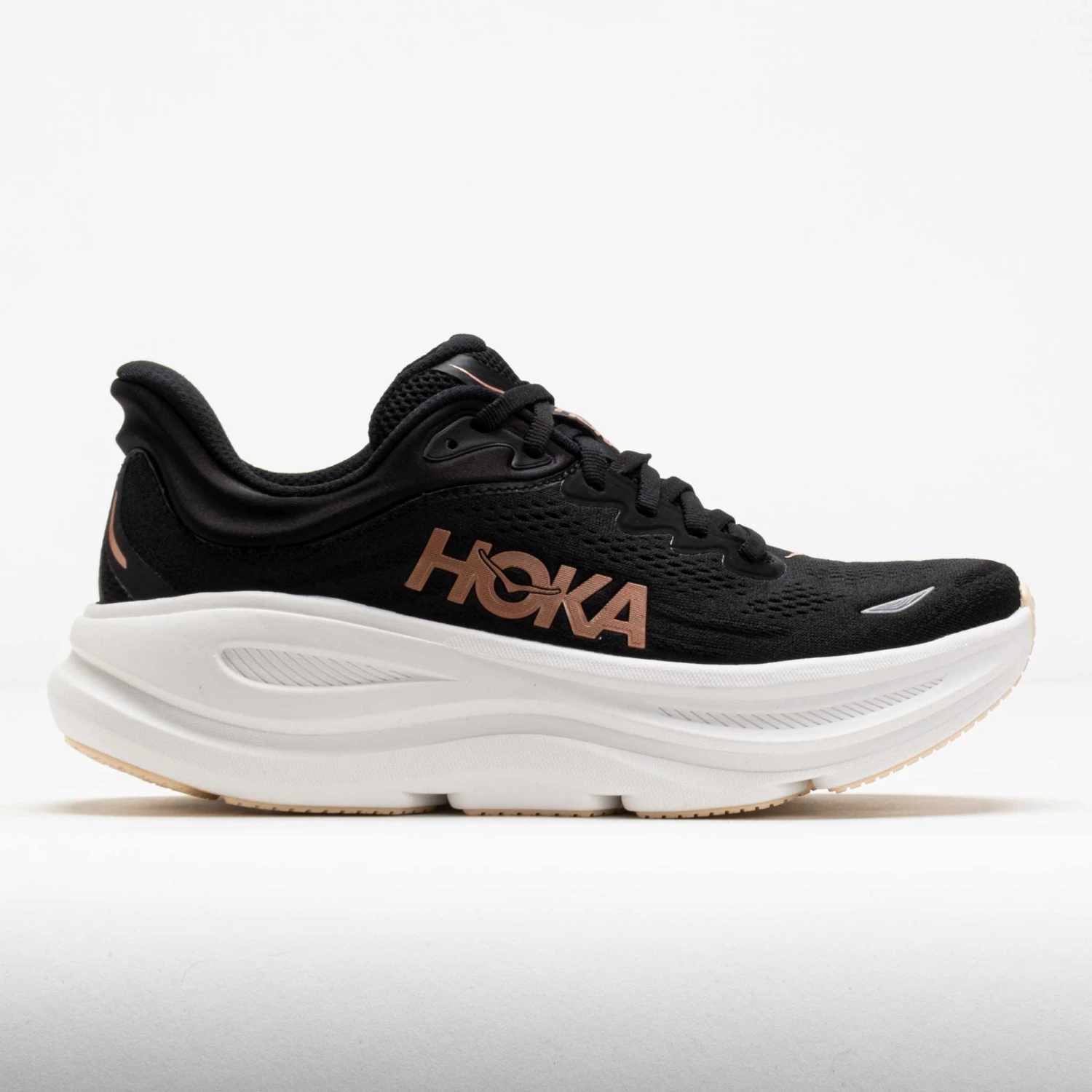 HOKA Bondi 9 Women's Black/Rose Gold 1 HOKA Bondi 9 Women's Black/Rose Gold