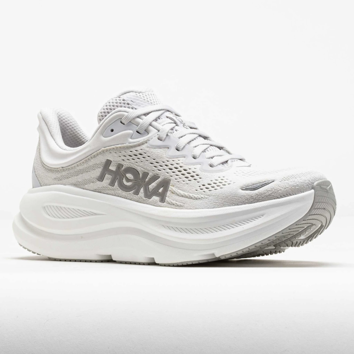 HOKA Bondi 9 Women's Stardust/Silver 5 HOKA Bondi 9 Women's Stardust/Silver - Image 5