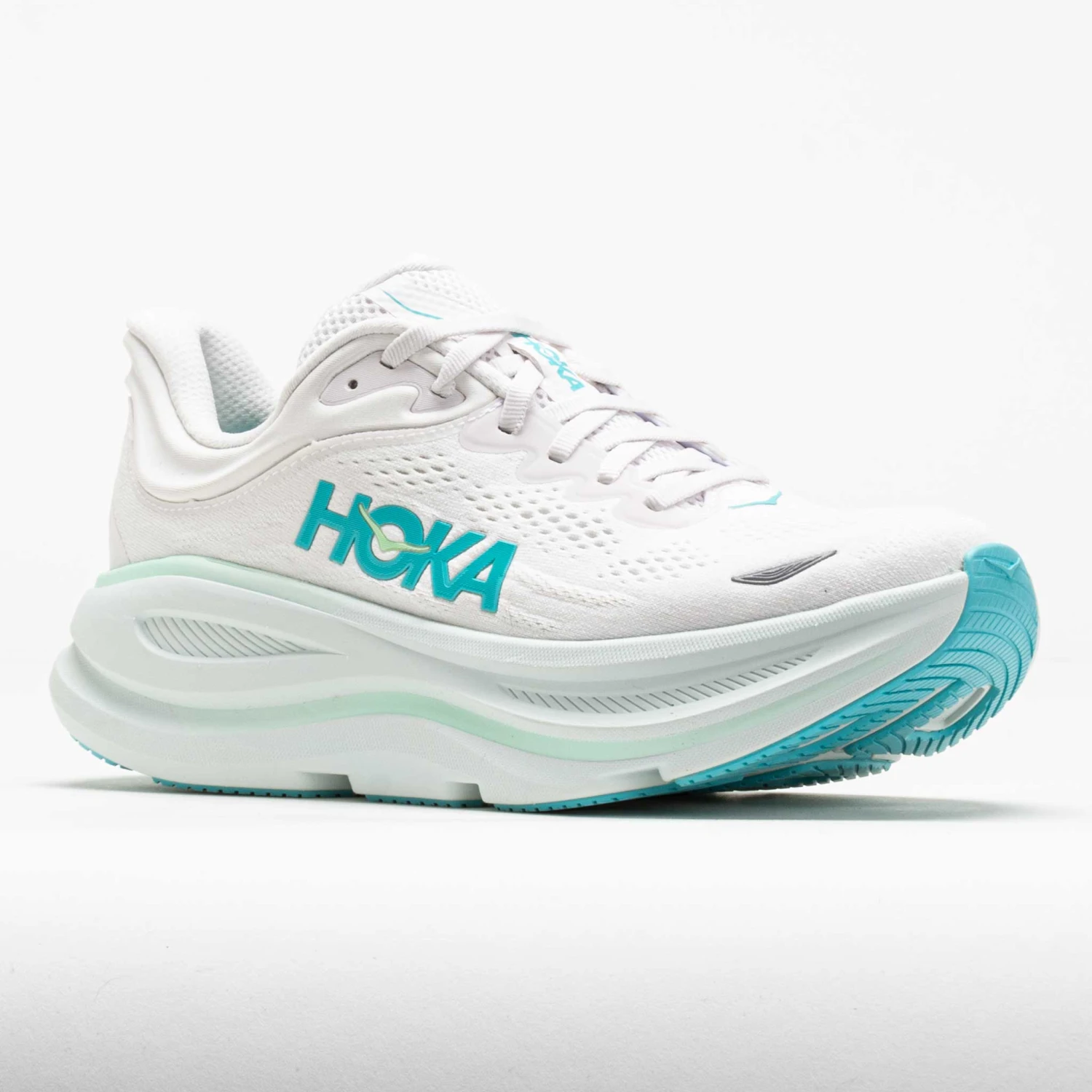 HOKA Bondi 9 Women's Frost/Cielo Blue 5 HOKA Bondi 9 Women's Frost/Cielo Blue - Image 5