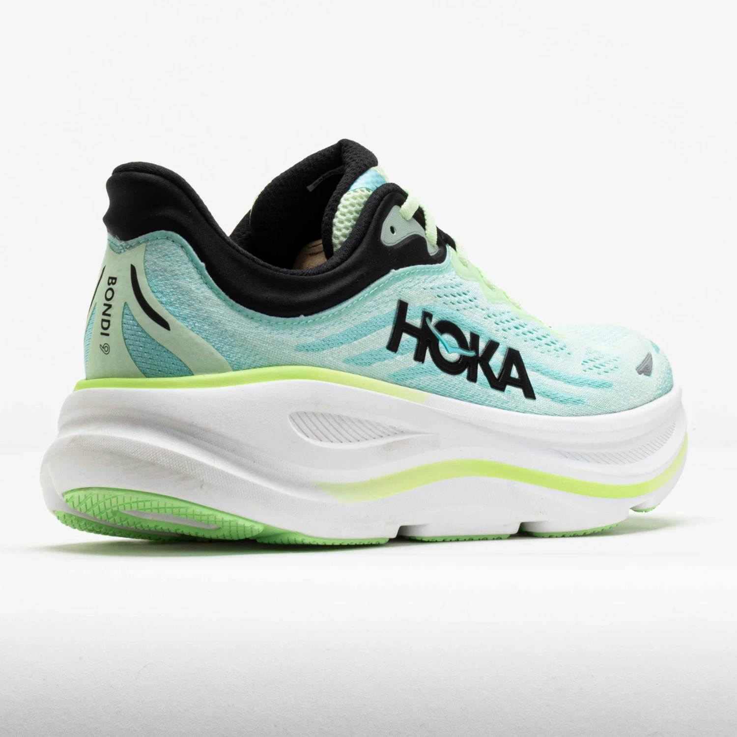 HOKA Bondi 9 Men's Luna Moth/Blue Spark 6 HOKA Bondi 9 Men's Luna Moth/Blue Spark - Image 6