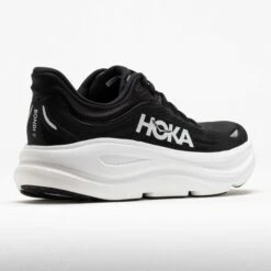 HOKA Bondi 9 Men's Black/White -Holabird Sports 042203 6