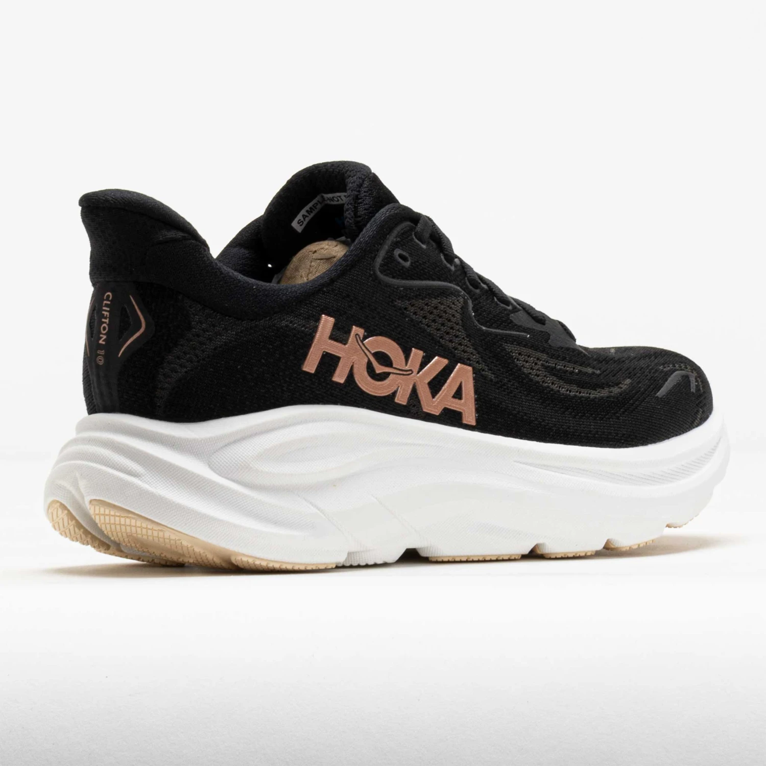 HOKA Clifton 10 Women's Black/Rose Gold 6 HOKA Clifton 10 Women's Black/Rose Gold - Image 6