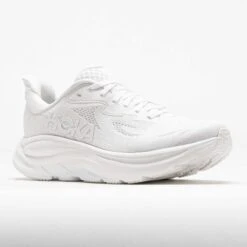 HOKA Clifton 10 Women's White/White -Holabird Sports 042223 5
