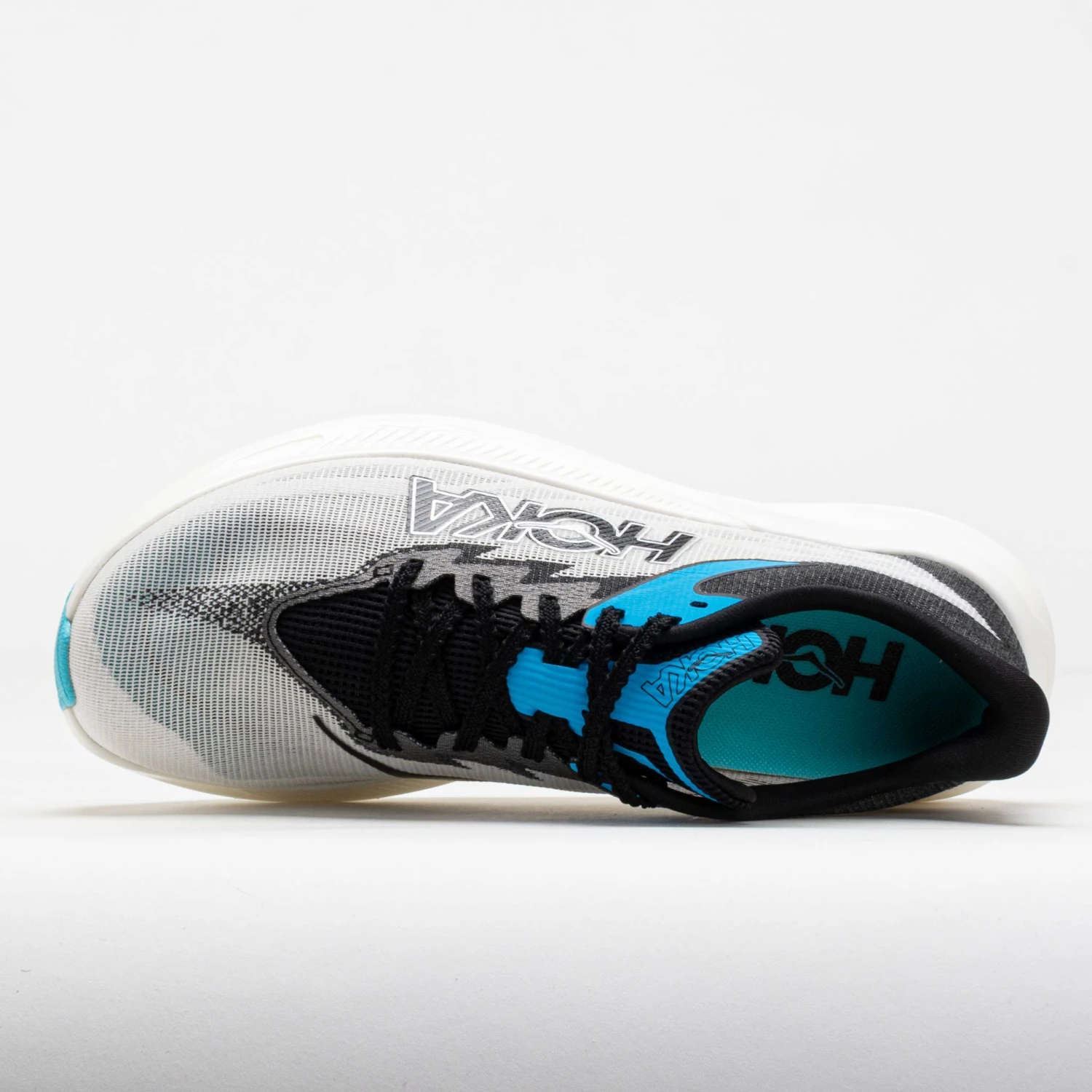 HOKA Rocket X 3 Unisex White/Black 3 HOKA Rocket X 3 Unisex White/Black - Image 3