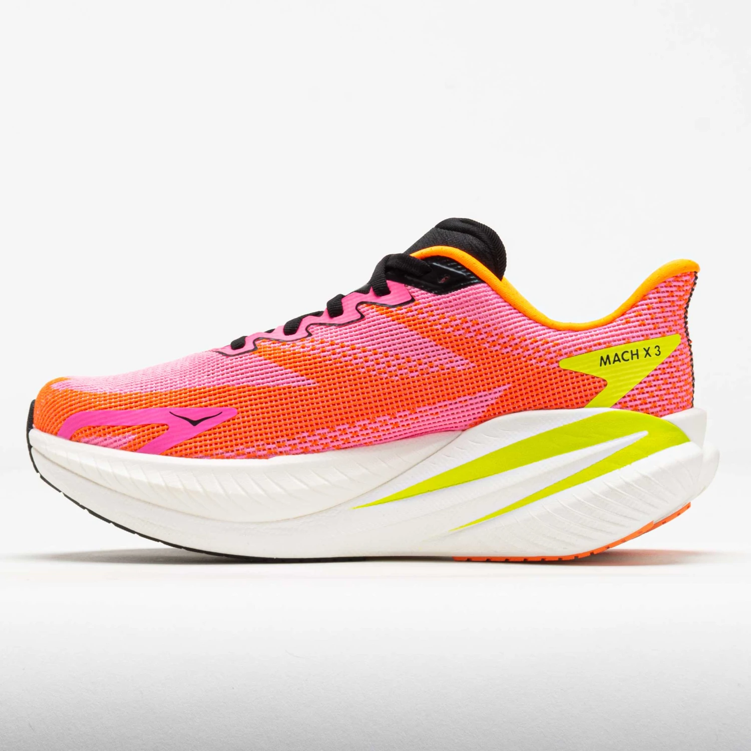 HOKA Mach X 3 Women's Neon Rose/Neon Tangerine 2 HOKA Mach X 3 Women's Neon Rose/Neon Tangerine - Image 2