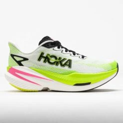 HOKA Mach X 3 Women's White/Neon Lime