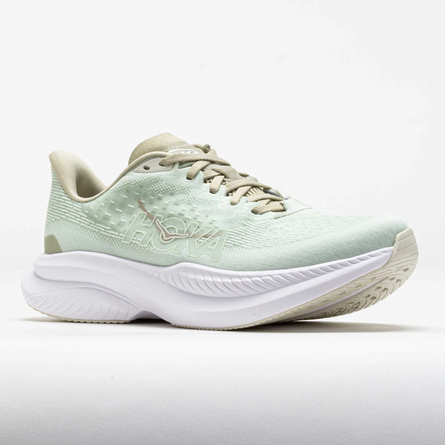 HOKA Mach 6 Women's Oyster Mushroom/Truffle Salt 5 HOKA Mach 6 Women's Oyster Mushroom/Truffle Salt - Image 5
