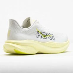 HOKA Mach 6 Women's White/Neon HOKA Citrus 11 HOKA Mach 6 Women's White/Neon HOKA Citrus -Holabird Sports 043038 6