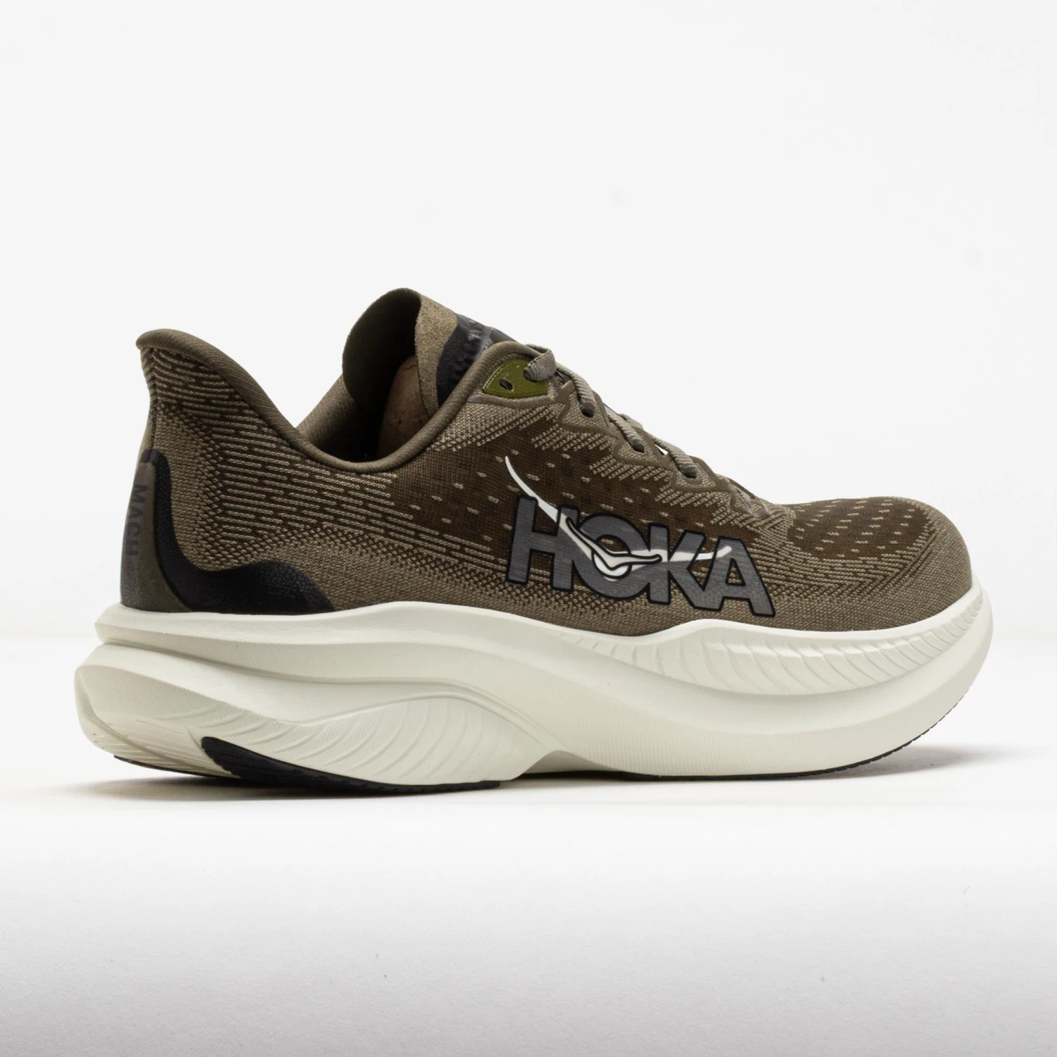 HOKA Mach 6 Men's Antique Olive/Truffle Salt 6 HOKA Mach 6 Men's Antique Olive/Truffle Salt - Image 6