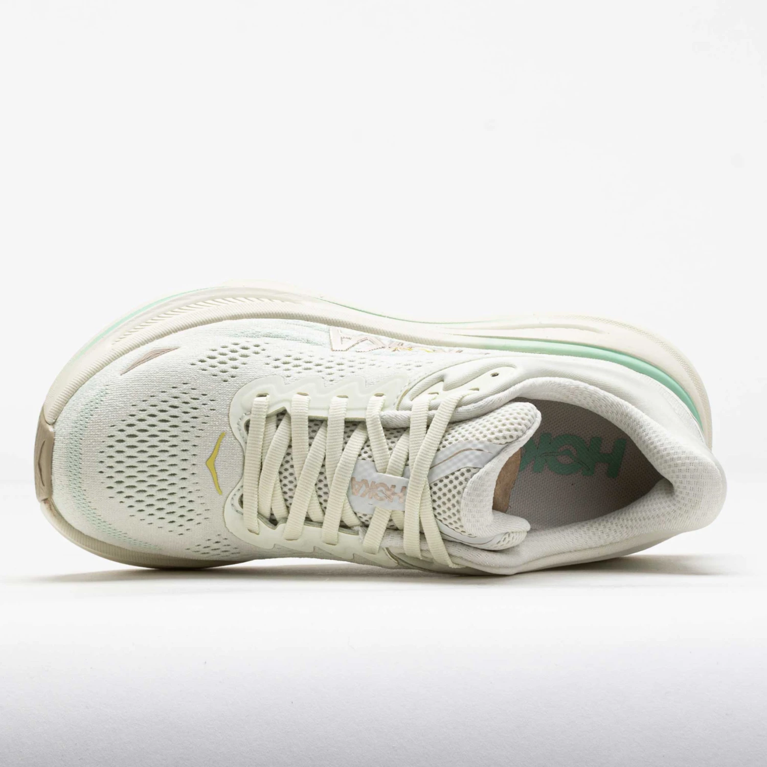 HOKA Bondi 9 Women's Truffle Salt/Sea Glass 3 HOKA Bondi 9 Women's Truffle Salt/Sea Glass - Image 3