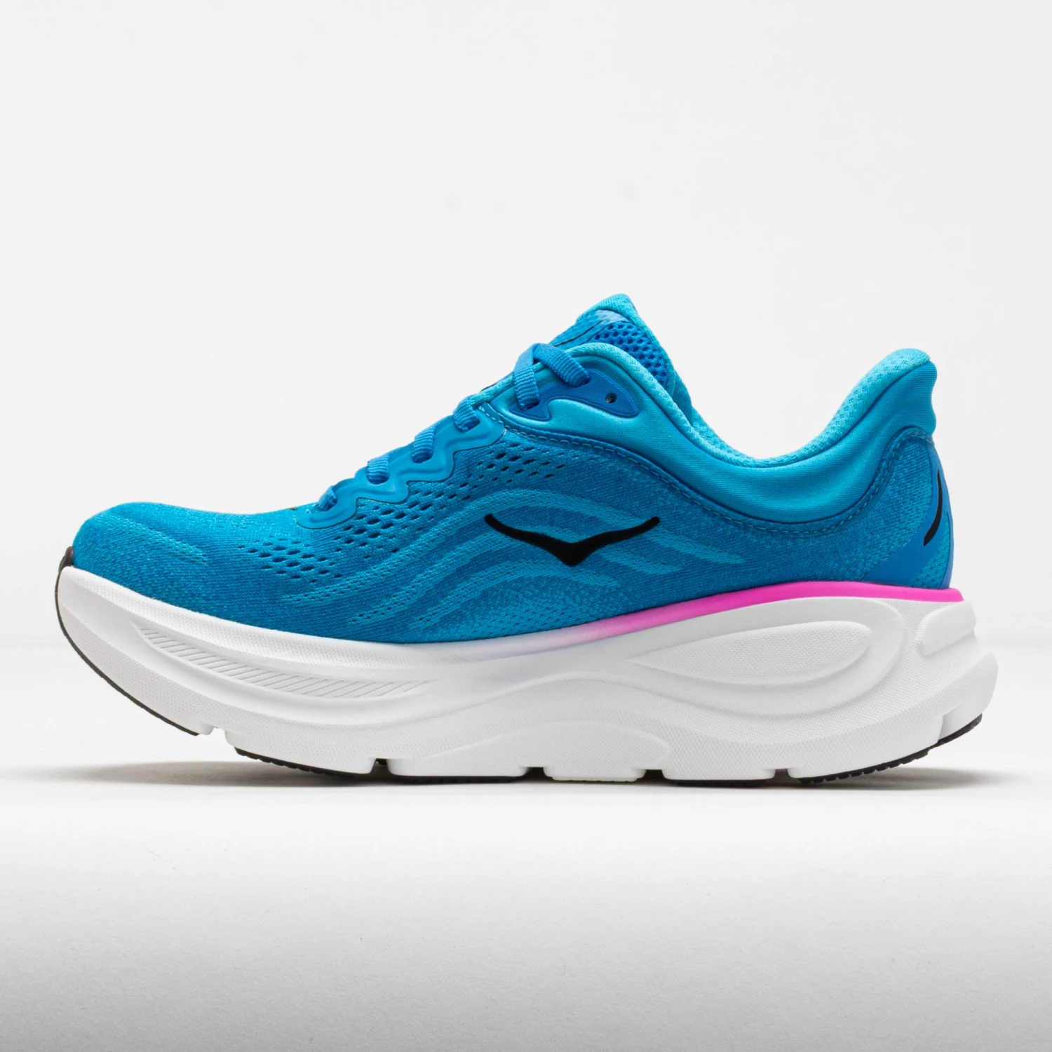 HOKA Bondi 9 Women's Skyward Blue/Neon Fuchsia 2 HOKA Bondi 9 Women's Skyward Blue/Neon Fuchsia - Image 2