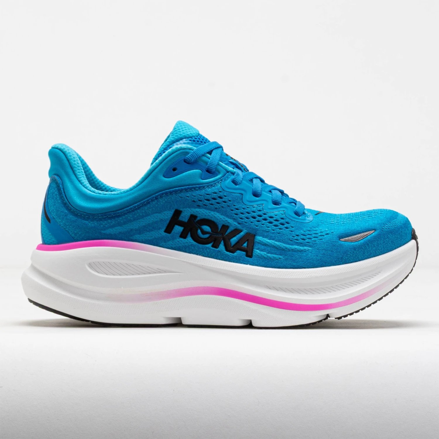 HOKA Bondi 9 Women's Skyward Blue/Neon Fuchsia 1 HOKA Bondi 9 Women's Skyward Blue/Neon Fuchsia
