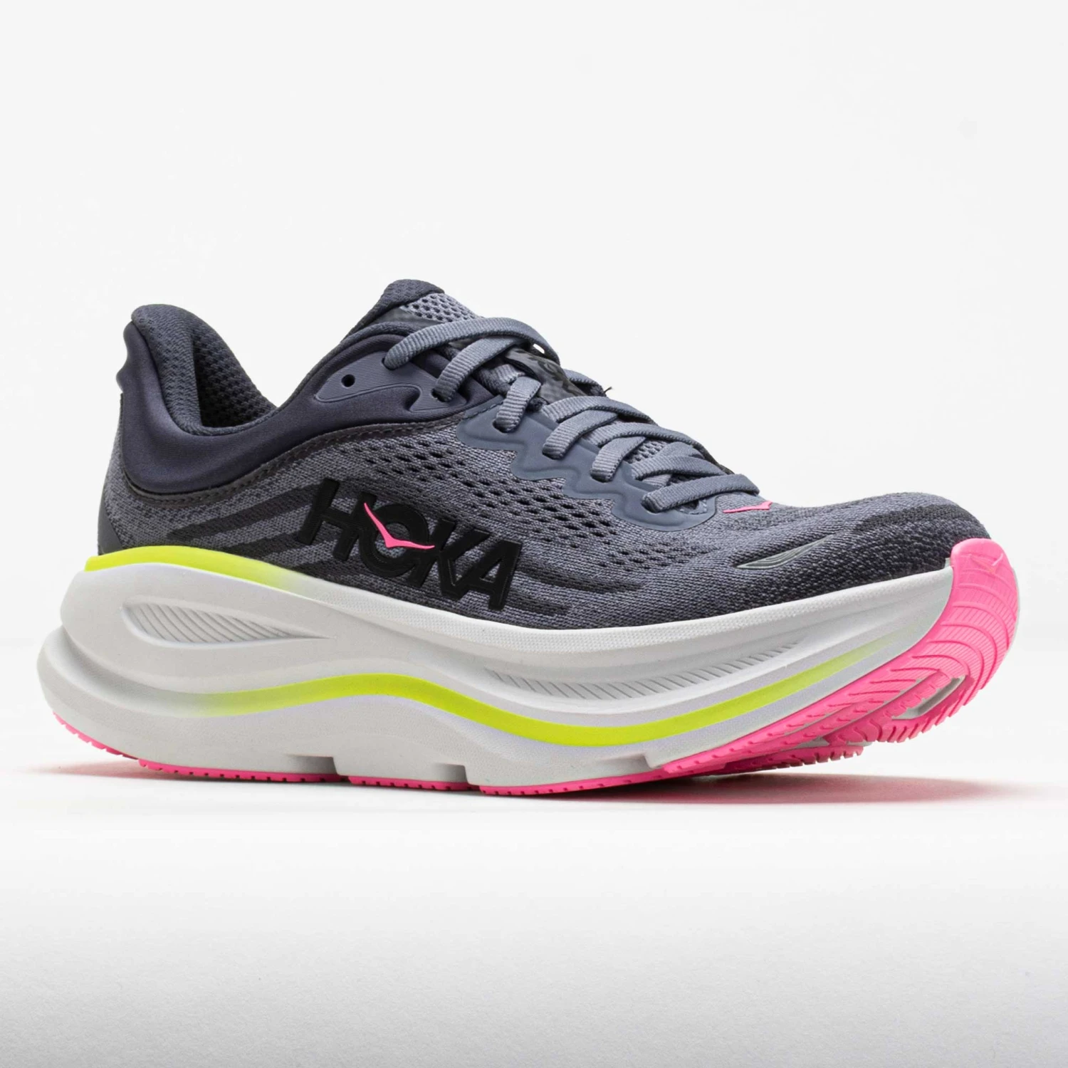 HOKA Bondi 9 Women's Charcoal Grey/Grey Skies 5 HOKA Bondi 9 Women's Charcoal Grey/Grey Skies - Image 5