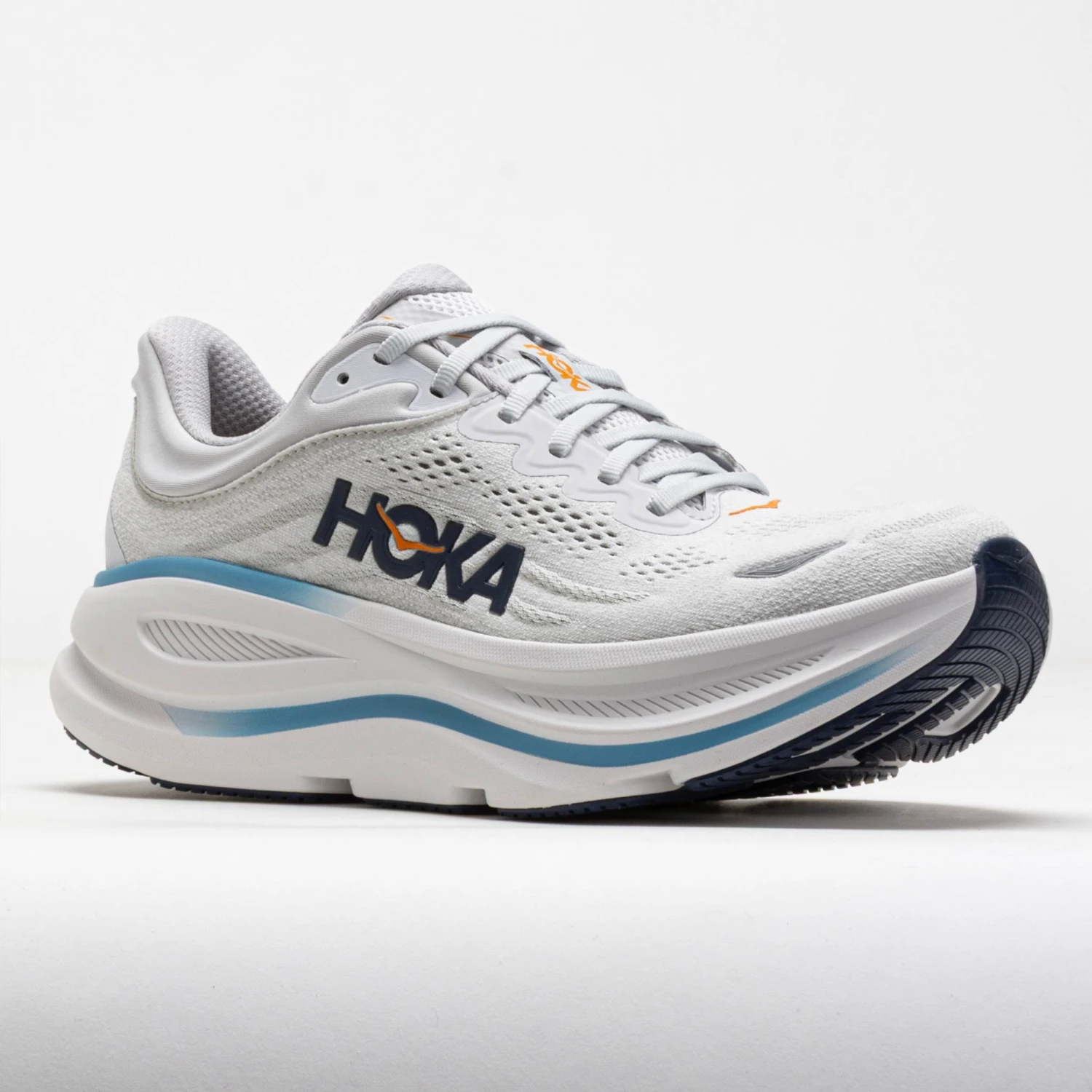 HOKA Bondi 9 Men's Stardust/Cosmic Grey 5 HOKA Bondi 9 Men's Stardust/Cosmic Grey - Image 5