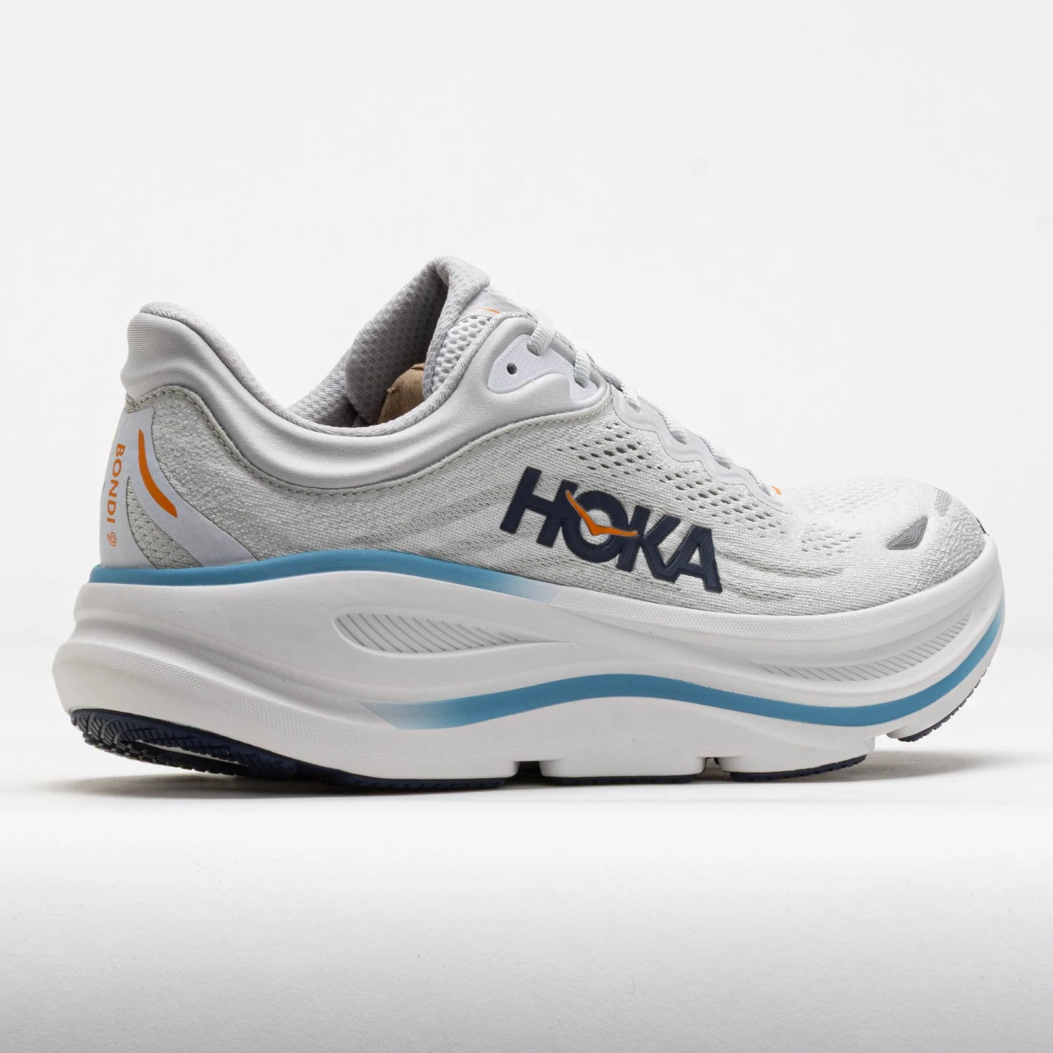 HOKA Bondi 9 Men's Stardust/Cosmic Grey 6 HOKA Bondi 9 Men's Stardust/Cosmic Grey - Image 6