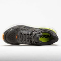 HOKA Bondi 9 Men's Asphalt Grey/Gravel -Holabird Sports 043059 2