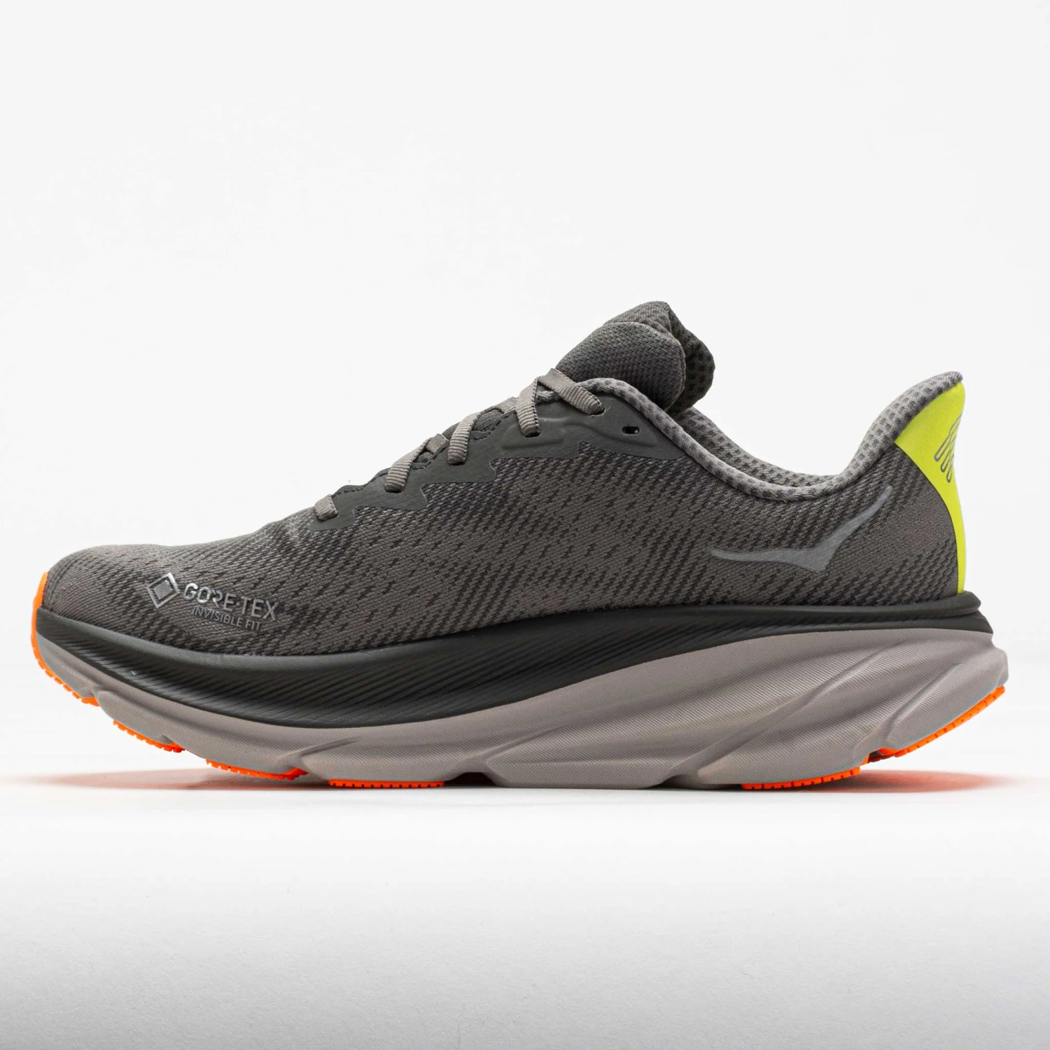 HOKA Clifton 9 GTX Men's Asphalt Grey/Gravel 2 HOKA Clifton 9 GTX Men's Asphalt Grey/Gravel - Image 2