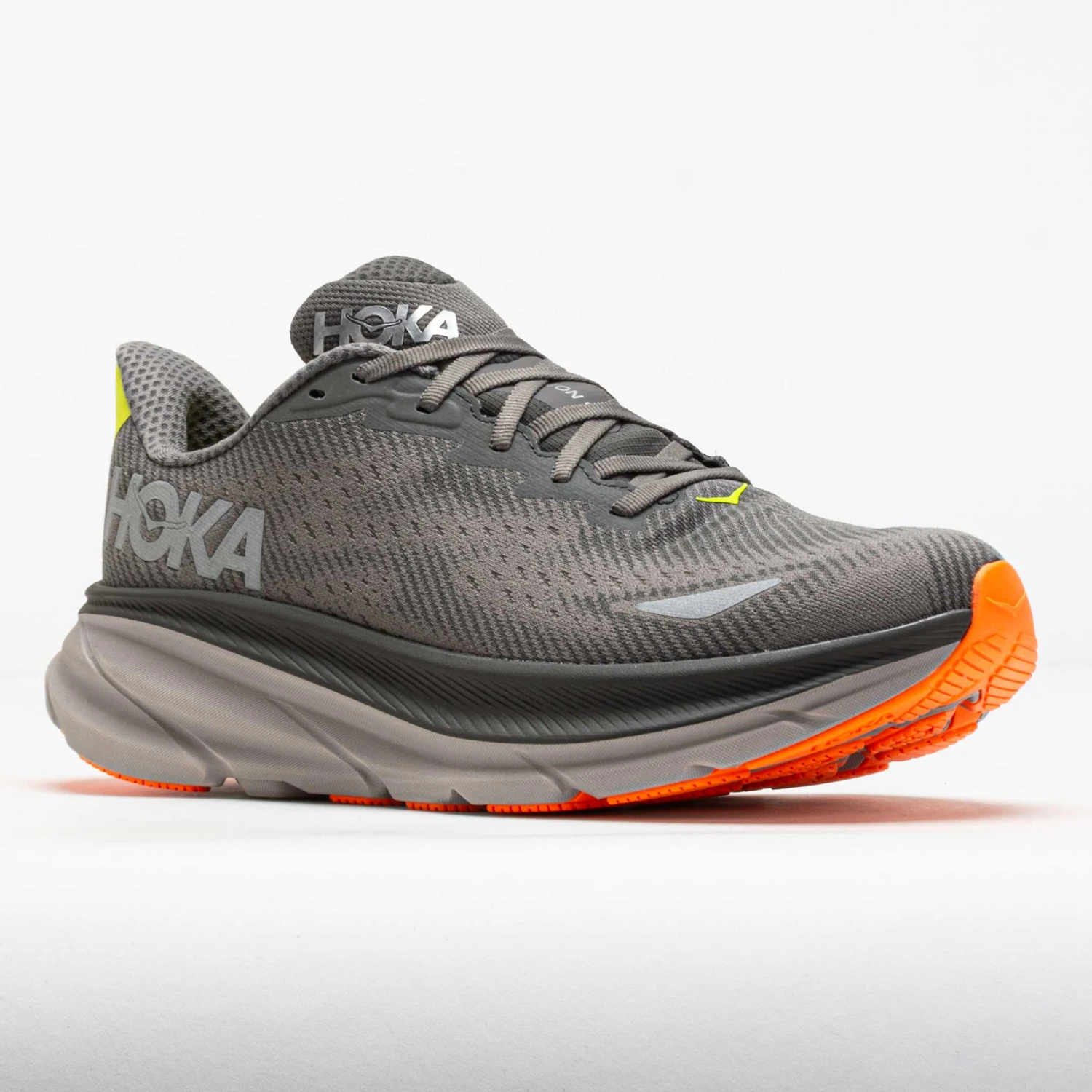 HOKA Clifton 9 GTX Men's Asphalt Grey/Gravel 5 HOKA Clifton 9 GTX Men's Asphalt Grey/Gravel - Image 5