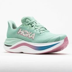 HOKA Skyward X Women's Jadeite/Dried Rose -Holabird Sports 043275 5