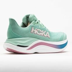 HOKA Skyward X Women's Jadeite/Dried Rose -Holabird Sports 043275 6