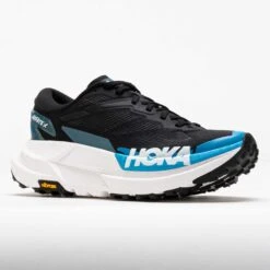 HOKA Mafate X Women's Black/Skyward Blue -Holabird Sports 043302 5