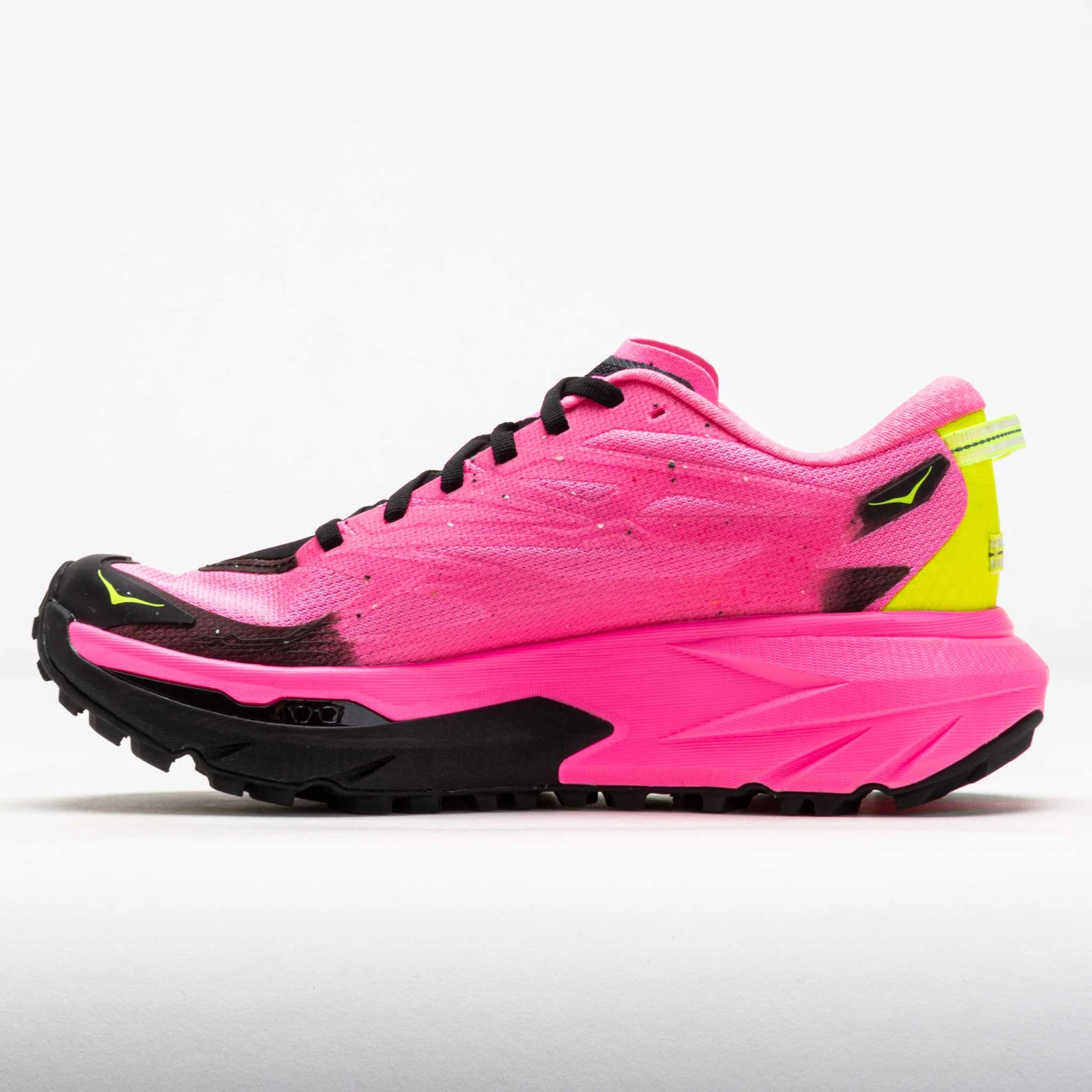 HOKA Mafate 5 Men's Neon Rose/Black 2 HOKA Mafate 5 Men's Neon Rose/Black - Image 2