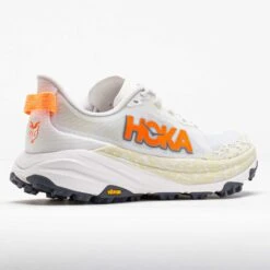 HOKA Speedgoat 6 Women's White/Neon Tangerine -Holabird Sports 043331 6