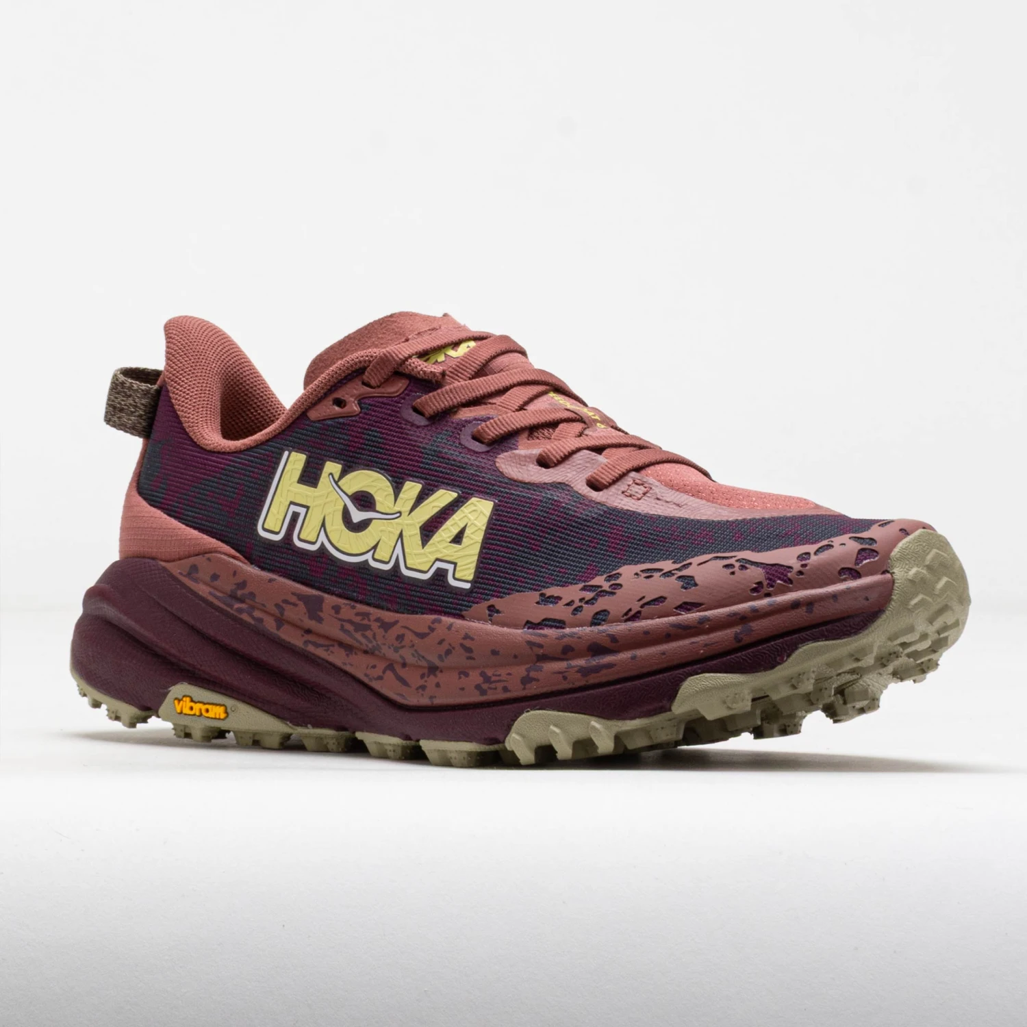HOKA Speedgoat 6 Women's Rouge/Black Cherry 5 HOKA Speedgoat 6 Women's Rouge/Black Cherry - Image 5