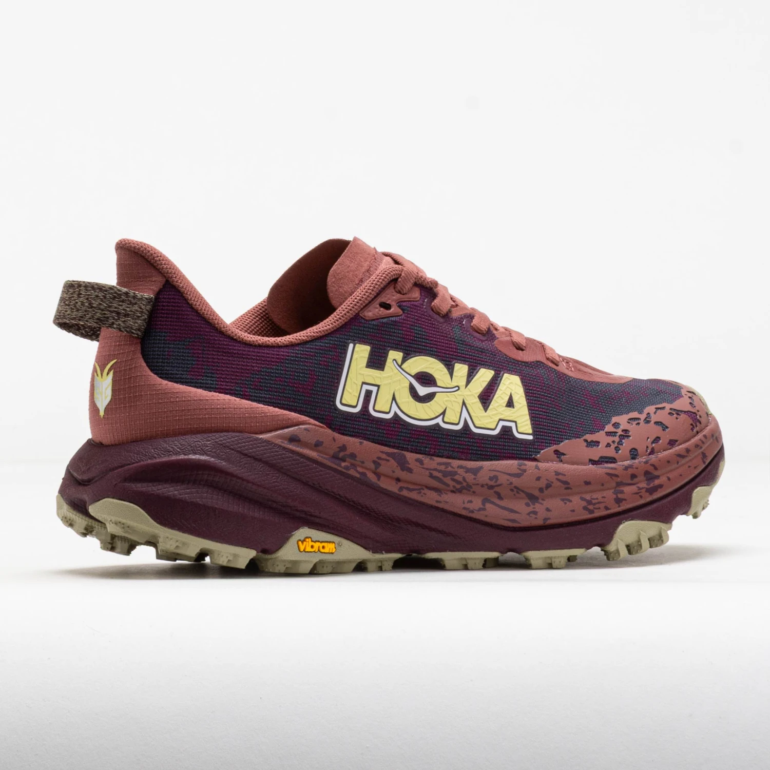 HOKA Speedgoat 6 Women's Rouge/Black Cherry 6 HOKA Speedgoat 6 Women's Rouge/Black Cherry - Image 6
