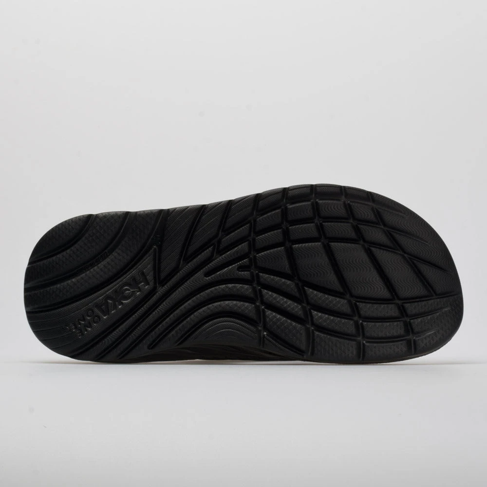 HOKA Ora Recovery Flip Men's Black/Dark Gull Gray 3 HOKA Ora Recovery Flip Men's Black/Dark Gull Gray - Image 3