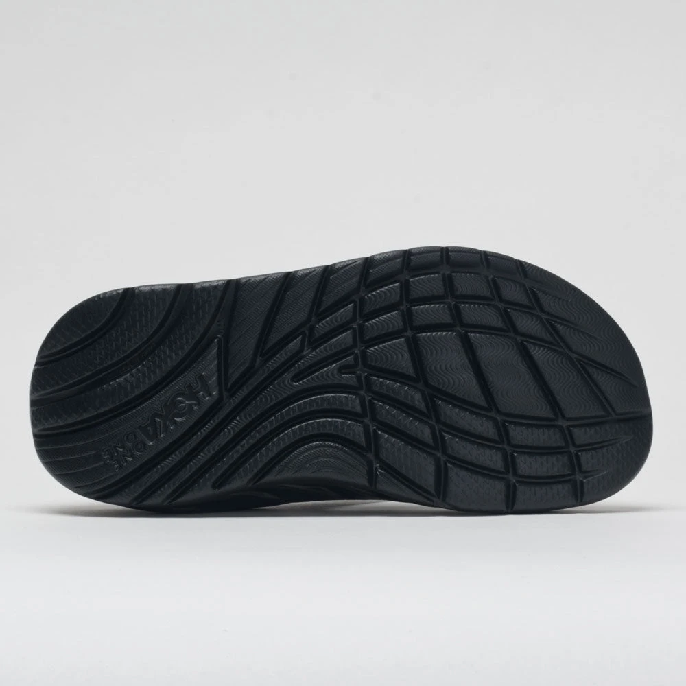 HOKA Ora Recovery Flip Women's Black/Dark Gull Gray 4 HOKA Ora Recovery Flip Women's Black/Dark Gull Gray - Image 4