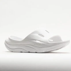 HOKA Ora Recovery Slide 3 Unisex White/White 10 HOKA Ora Recovery Slide 3 Unisex White/White -Holabird Sports 570607 5
