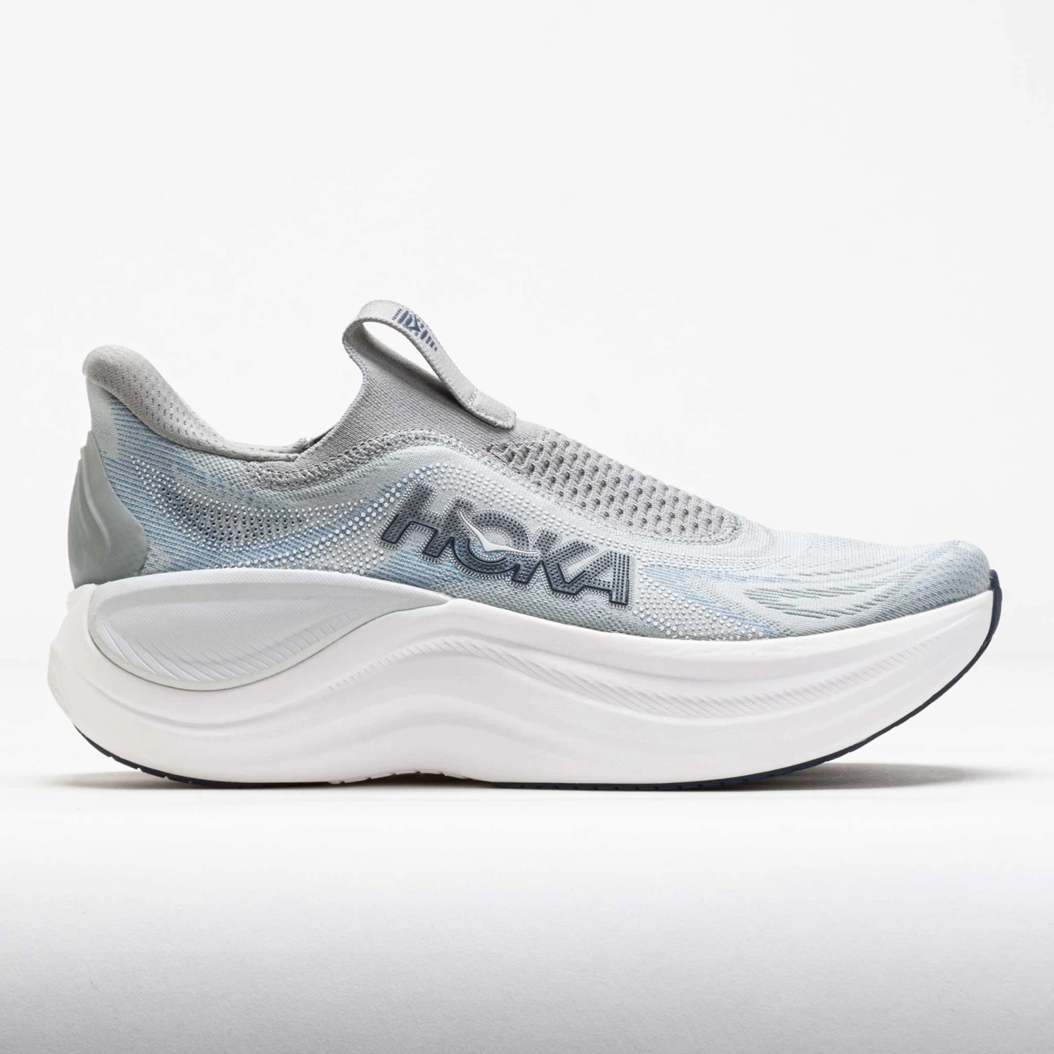 HOKA Skyward Laceless Men's Stardust/Stellar Grey 1 HOKA Skyward Laceless Men's Stardust/Stellar Grey