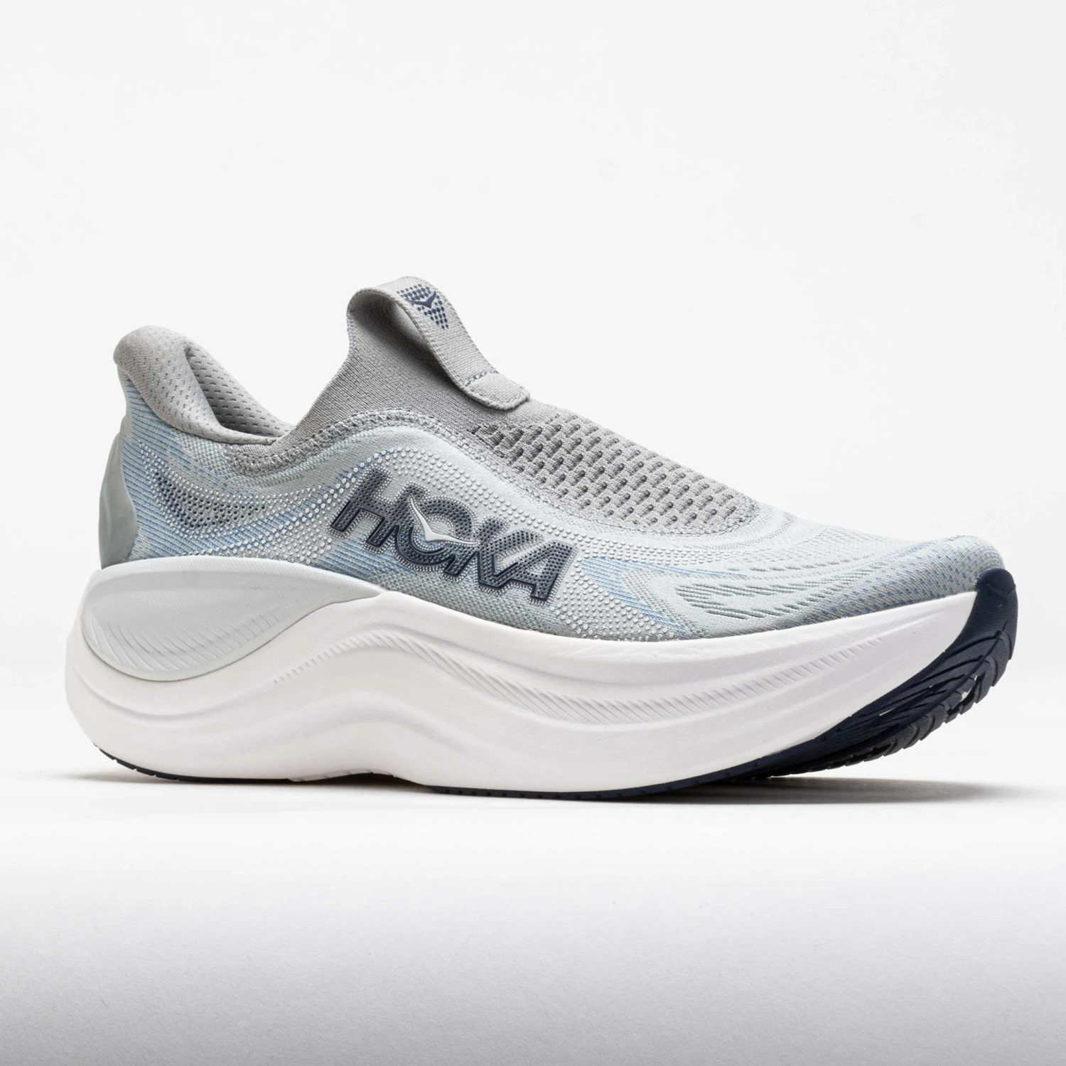 HOKA Skyward Laceless Men's Stardust/Stellar Grey 5 HOKA Skyward Laceless Men's Stardust/Stellar Grey - Image 5